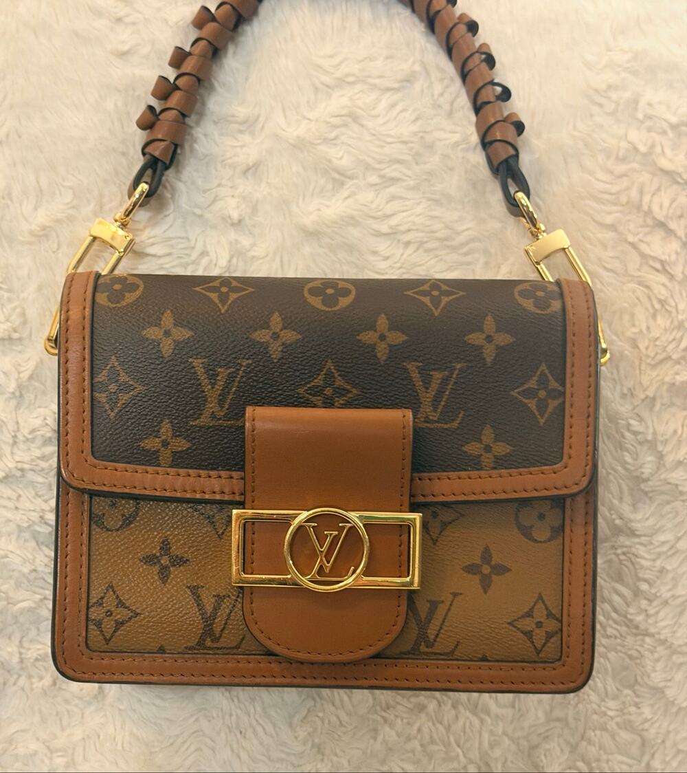 Authentic Louis Vuitton Reverse DAUPHINE PM